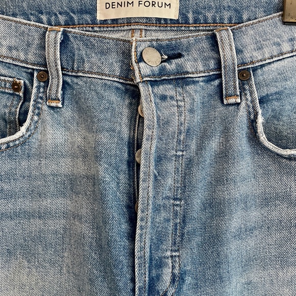 Denim Forum The Arlo High Rise Straight jean 31 / 28L - Picture 2 of 8